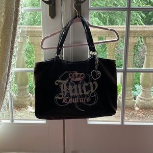 Authentic Black Juicy Couture Bag